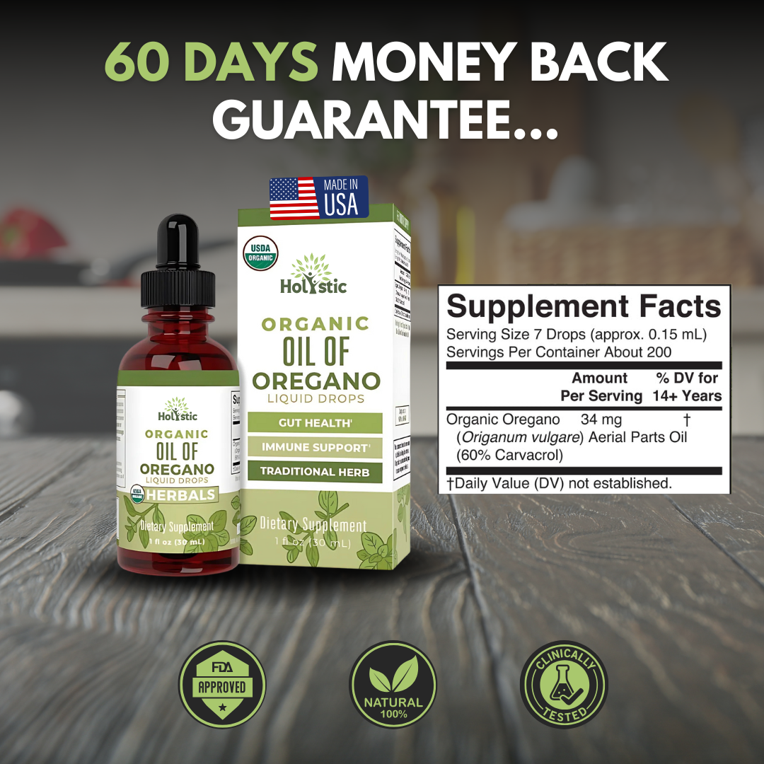 Holystic – Oil of Oregano Drops